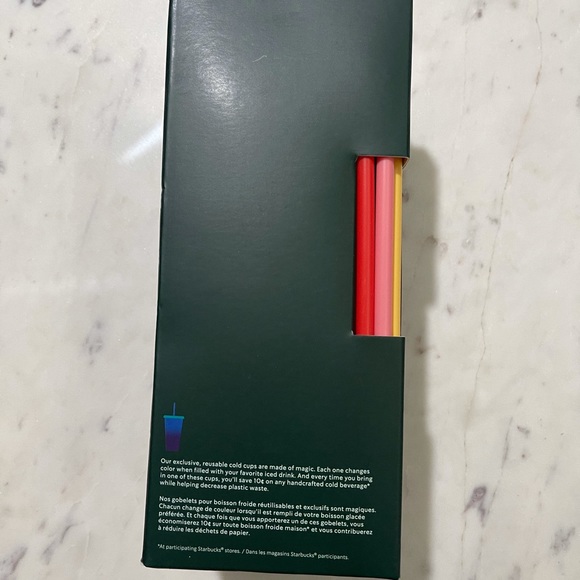 Starbucks Limited Edition Color Changing Cold Cups - Picture 5 of 5